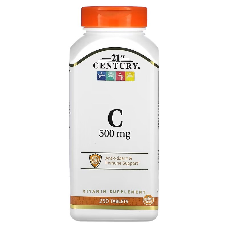 21st Century Vitamin C  500mg 250 Tablets