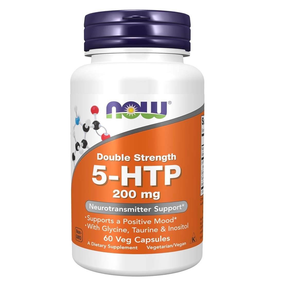 5-HTP 200mg Neurotransmitter Support 60 VegCaps