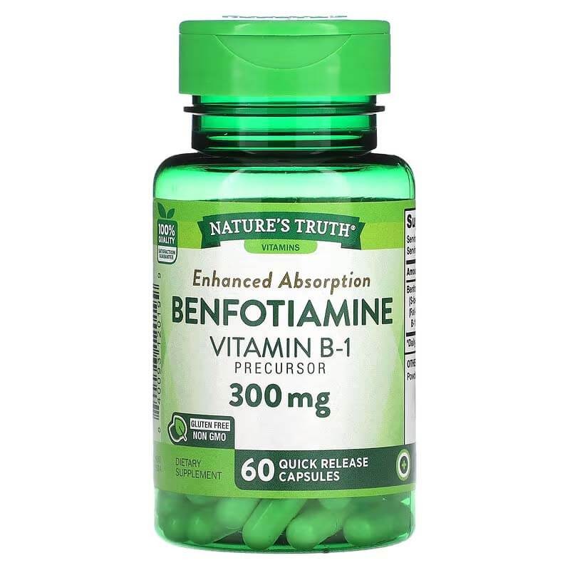 Benfotiamine 300mg 60 Quick Release Capsules