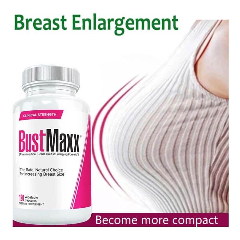 Bustmaxx Supplement Supports Breast Enhancement 120 Capsule