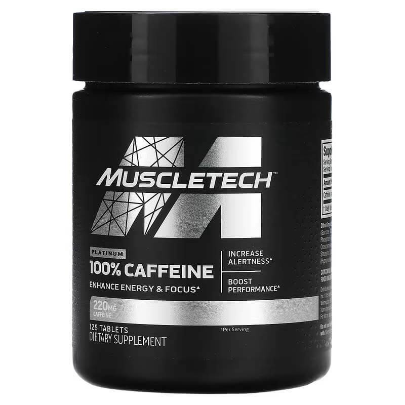 Caffeine PreWorkout Supplement 125 tablets