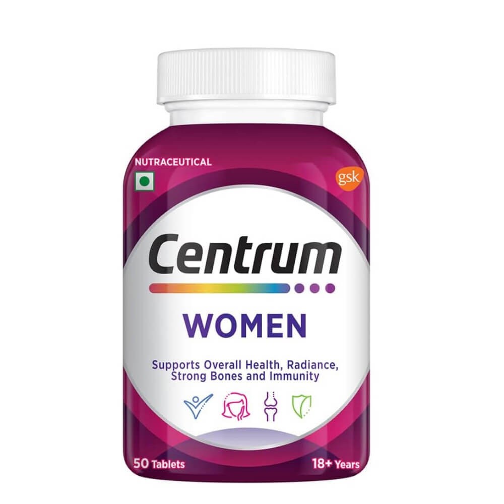 Centrum Women Tablet World's No.1 Multivitamin 50 Tablets