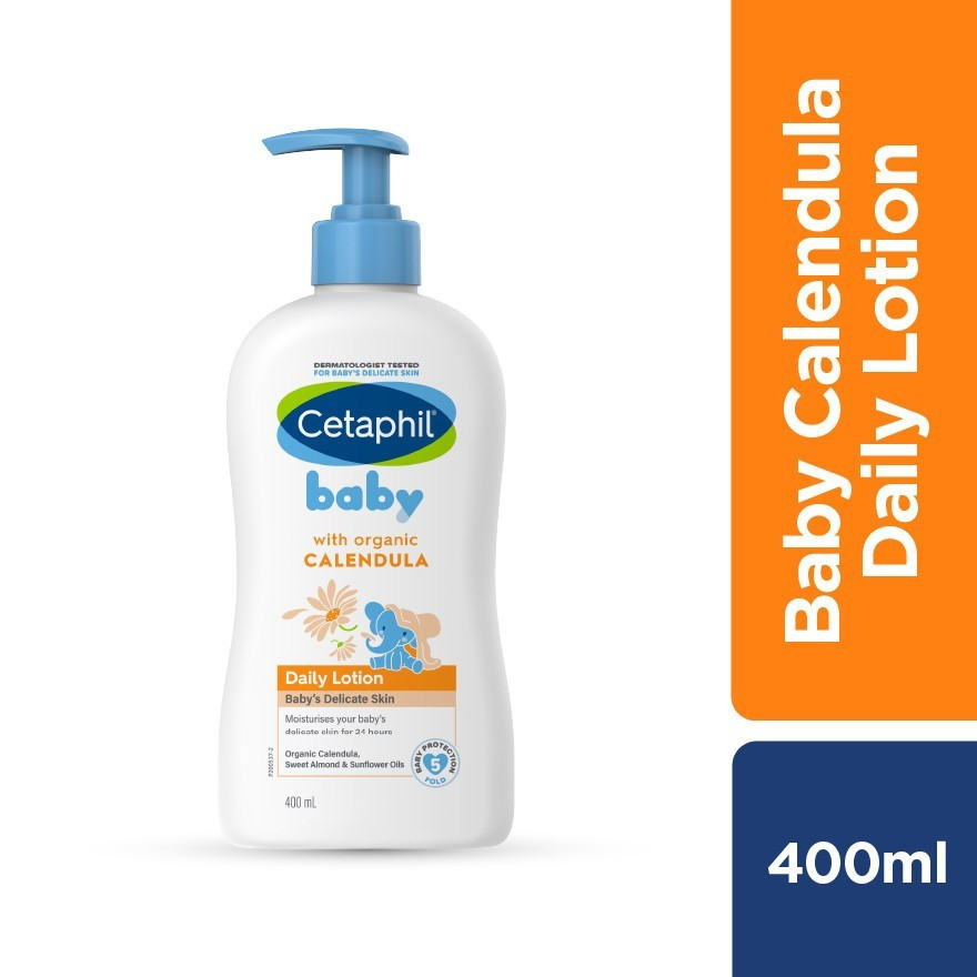 Cetaphil Baby with organic calendula daily lotion 400ml