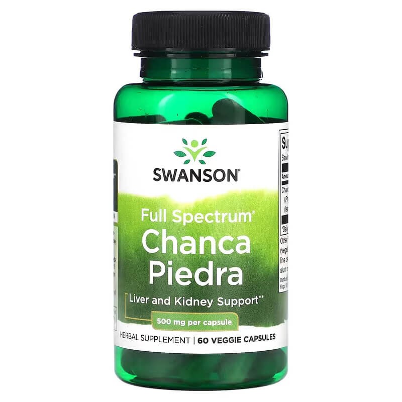 Chanca Piedra Supplement 500 mg 60 VegCapsules