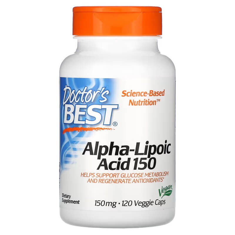 Doctor's Best Alpha-Lipoic Acid 150 mg 120 VegCaps