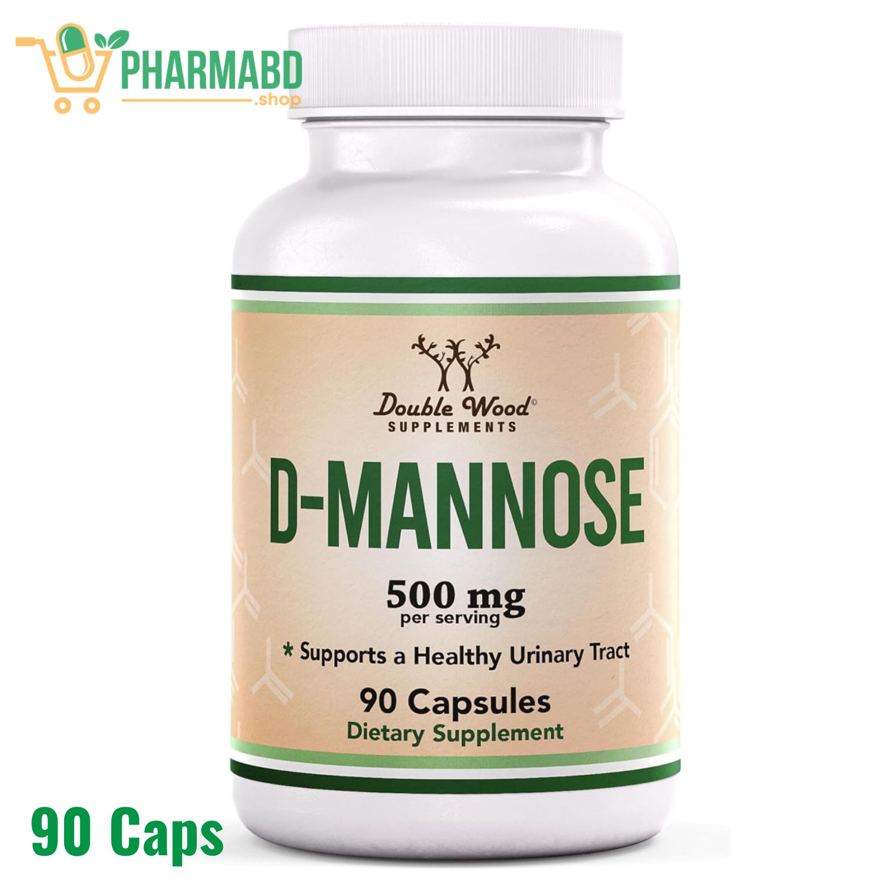 Double Wood D Mannose 500mg for Urinary Tract Health Bladder