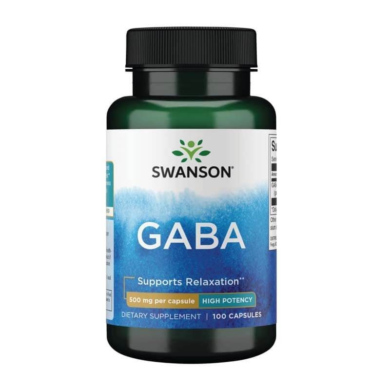 Gaba High Potency 500mg 100 Capsules