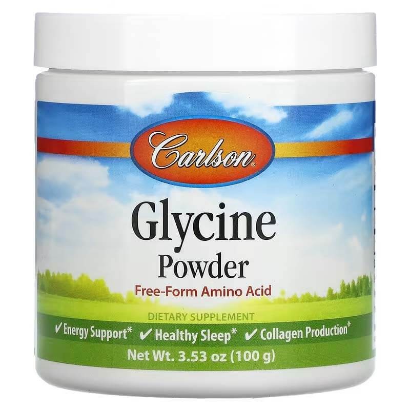 Glycine Powder Free Form Amino Acid 3.53 oz 100gram