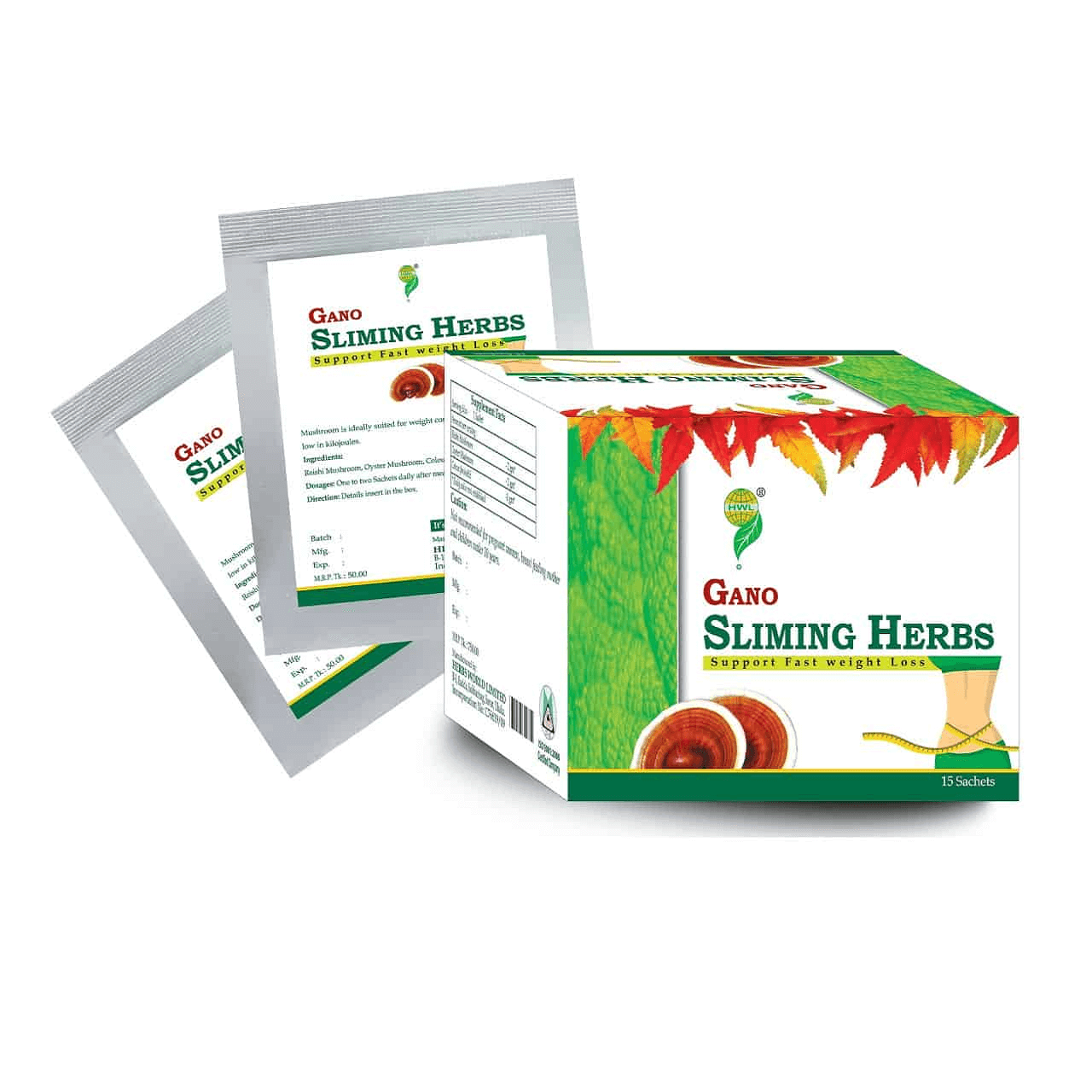 Herbs Gano Sliming 15 Sachets