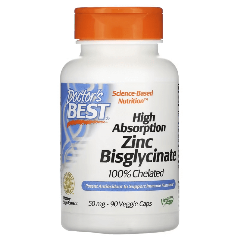 High Absorption Zinc Bisglycinate 100Chelated 50mg cap