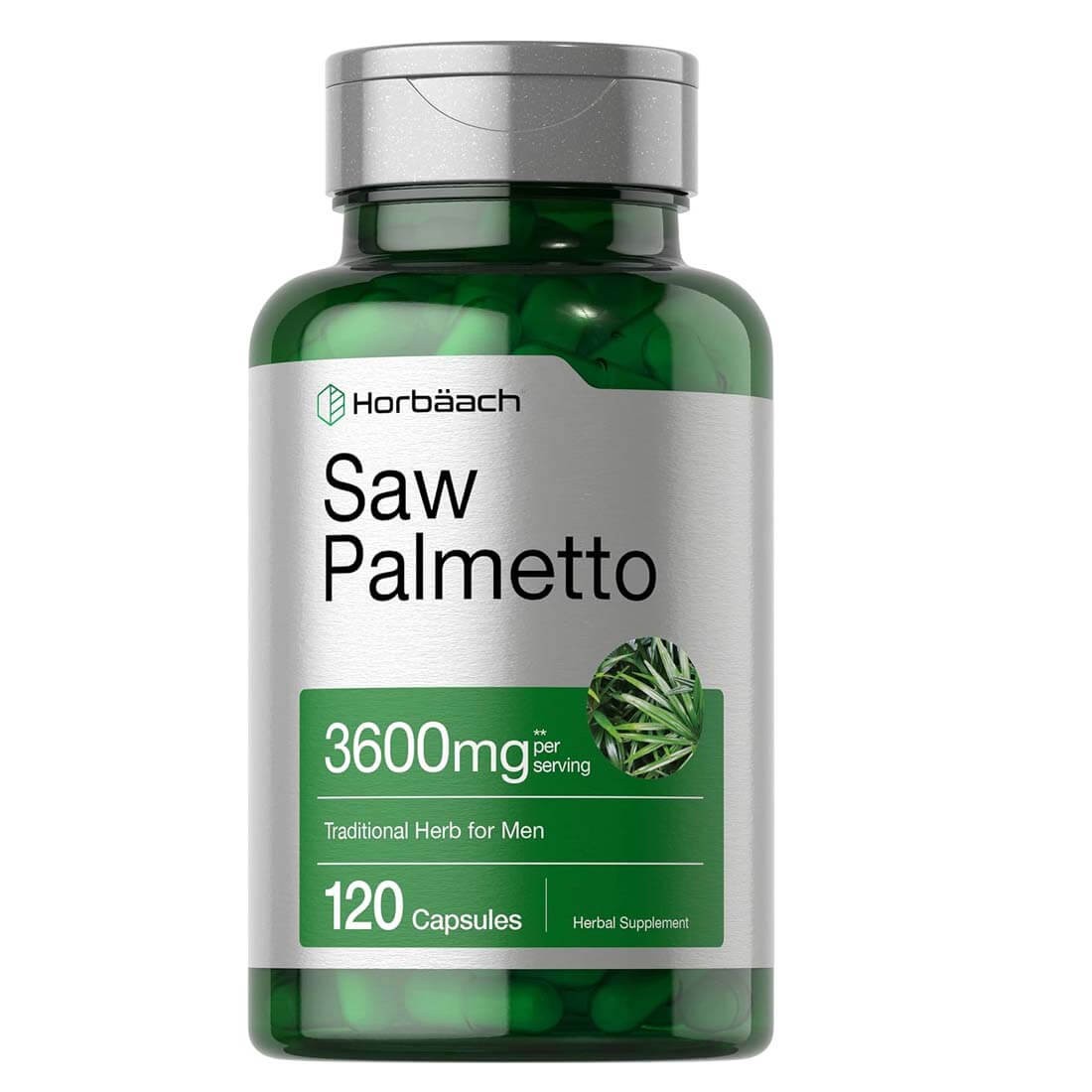 Horbaach Saw Palmetto Extract 120 Capsules