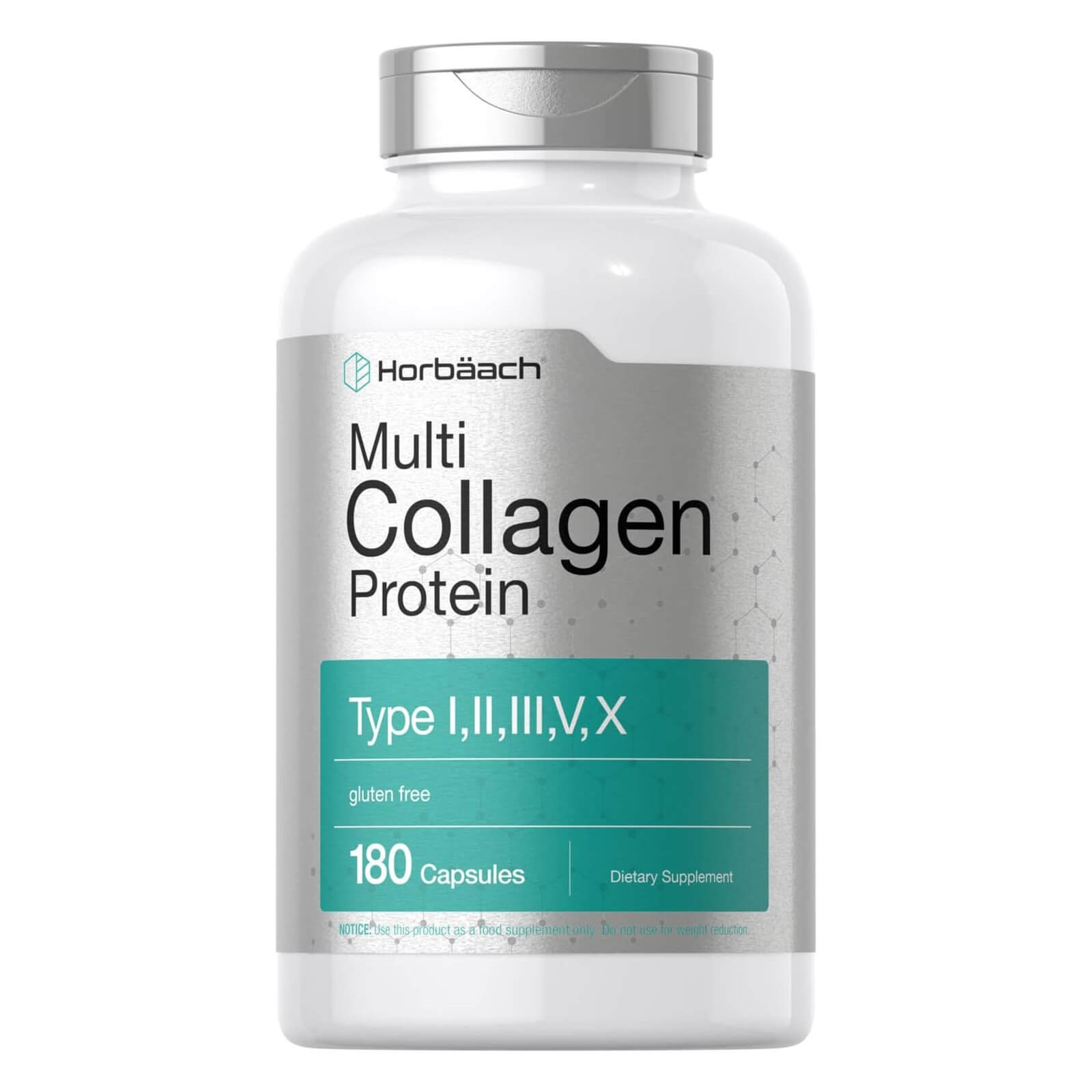 Horbäach Multi Collagen Protein 2000 mg 180 Capsules