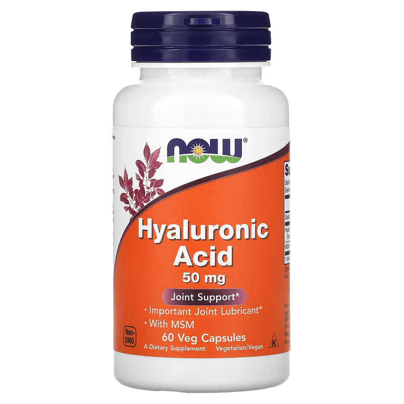 Hyaluronic Acid Supplement 50 mg with MSM Joint Support 60