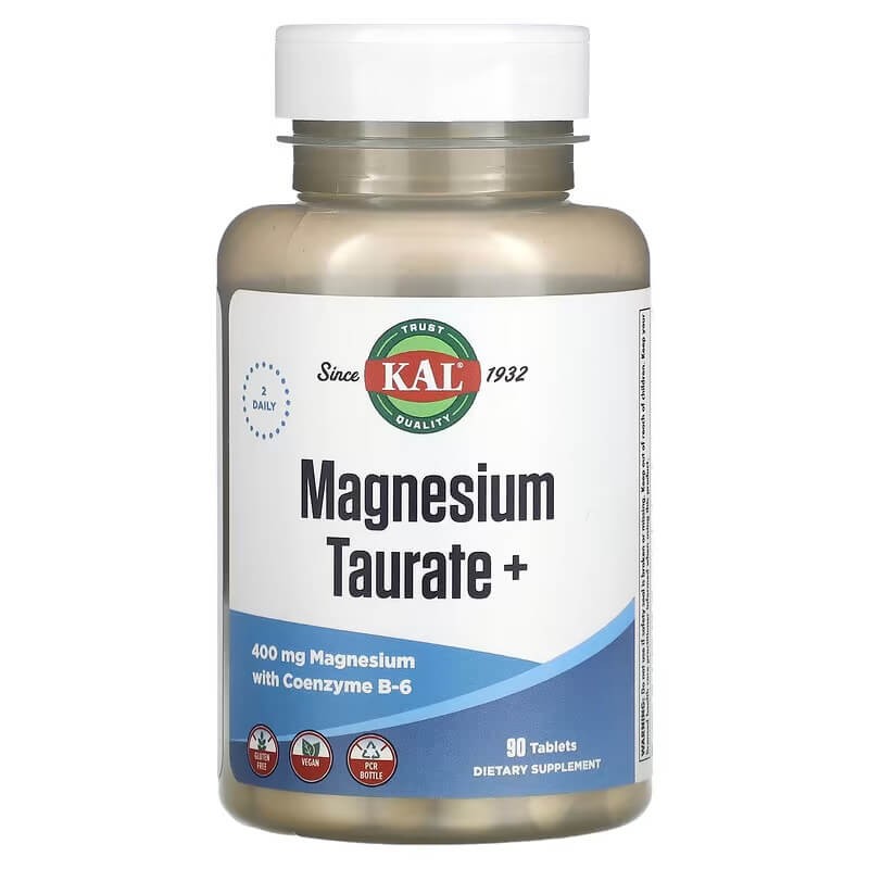 KAL Magnesium Taurate 400 mg 90 Tablets