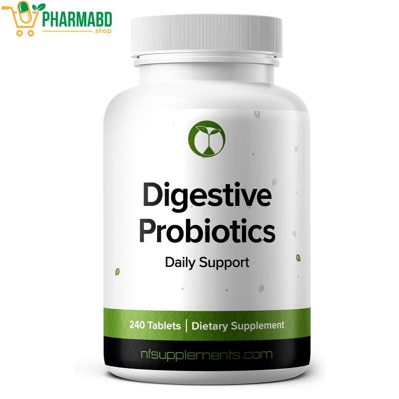 Lactobacillus Digestive Probiotic 240 Tablets 3 Billion CFU