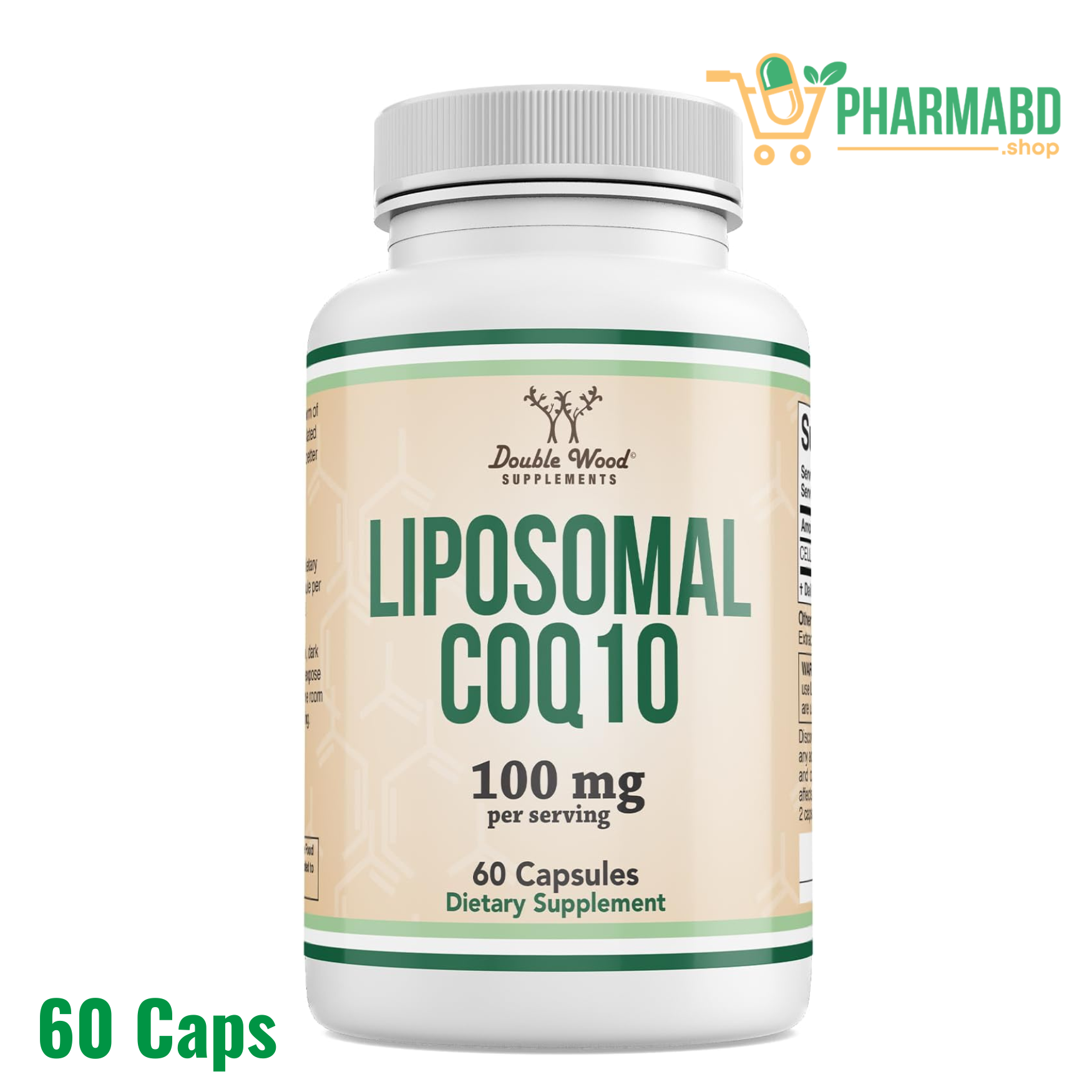 Liposomal CoQ10 for Antioxidant & Energy Support 60 capsules