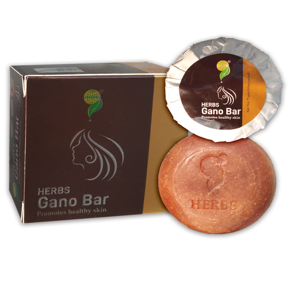 Mushroom Gano Bar Soap promotes healthy skin 75 gram