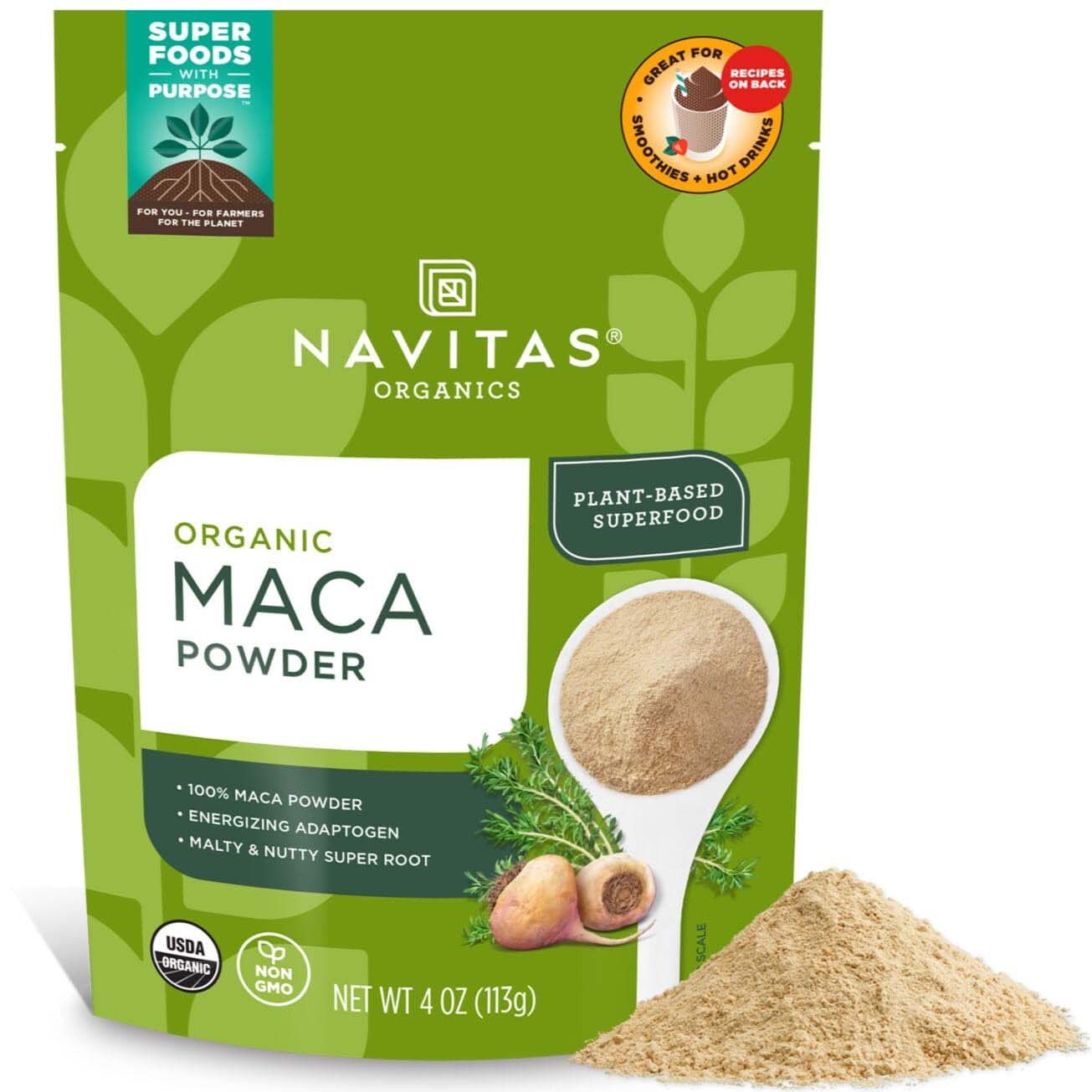 Navitas Organics Maca Powder, 4 oz (113 g)