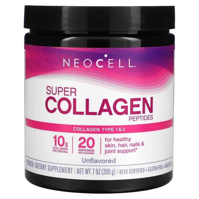 NeoCell Super Collagen Peptides Unflavored 7 oz 200 gram