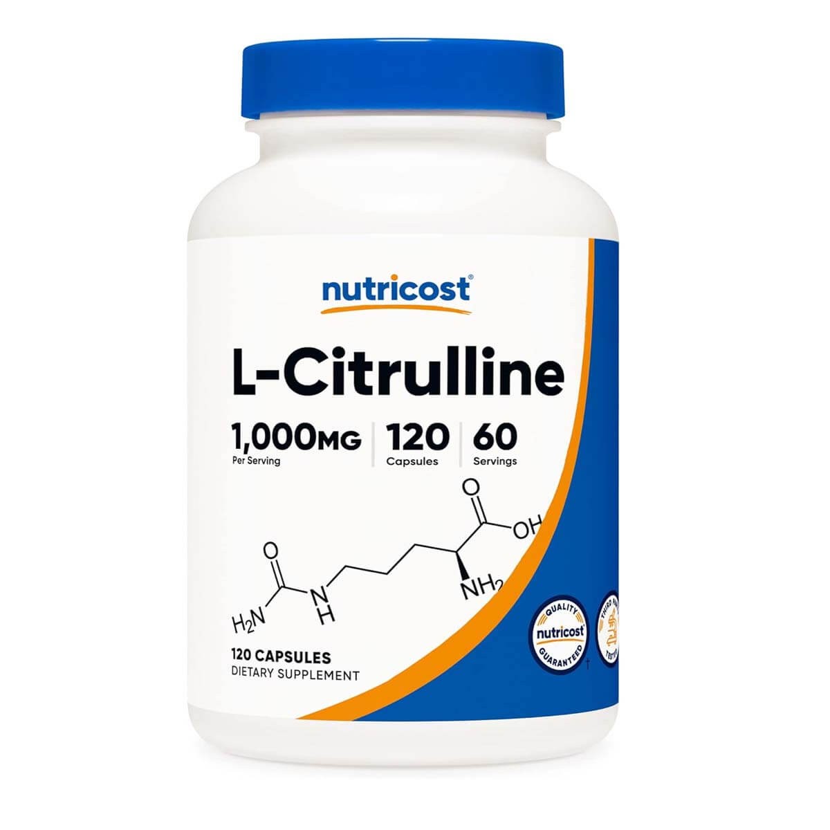 Nutricost L-Citrulline 1000mg 120 Capsules