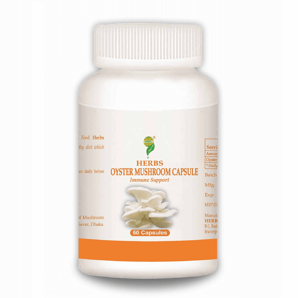 Oyster Mushroom supplement 60 Capsules