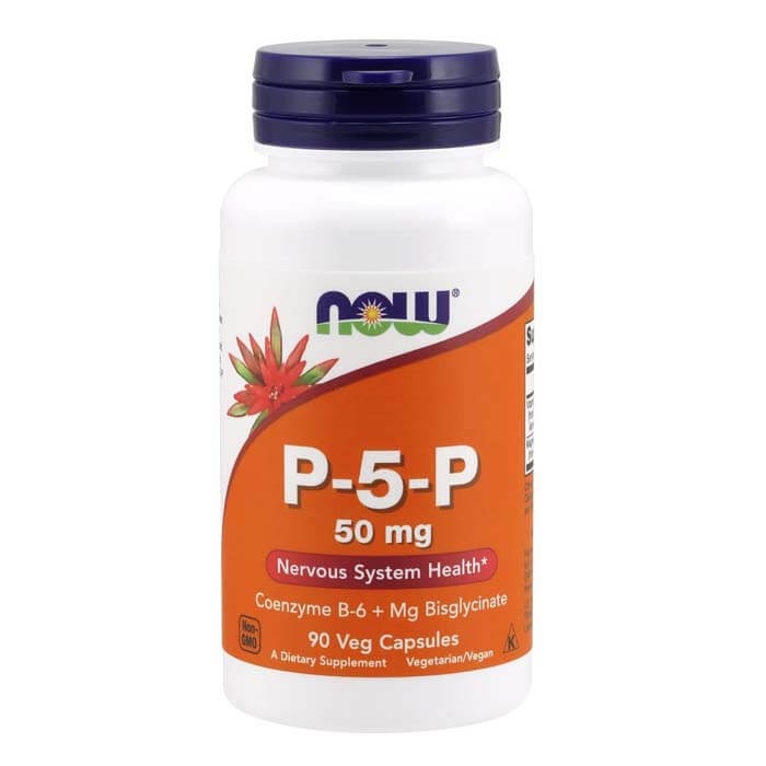 P-5-P 50mg with Coenzyme B-6 + Mg Bisglycinate 90 VegCapsule