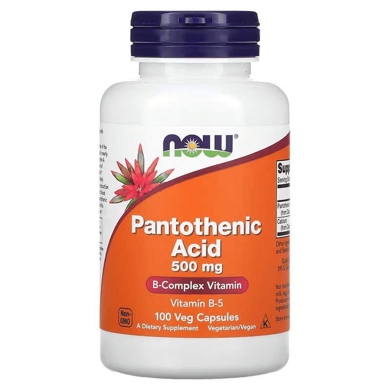 Pantothenic Acid Supplement 500mg 100 Veg Capsules