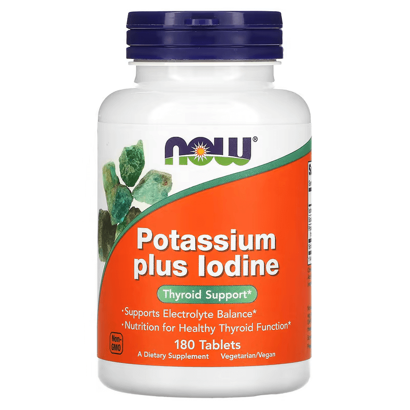 Potassium Plus Iodine Supplement 180 Tablets