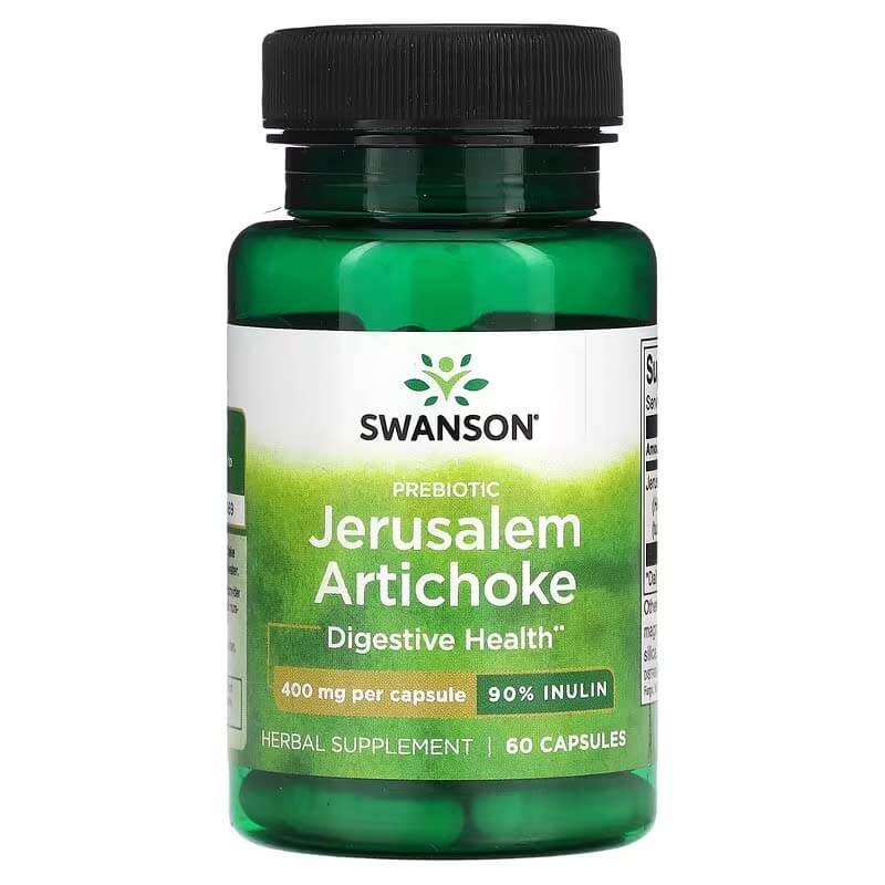 Prebiotic Jerusalem Artichocke 400mg 60 Capsules