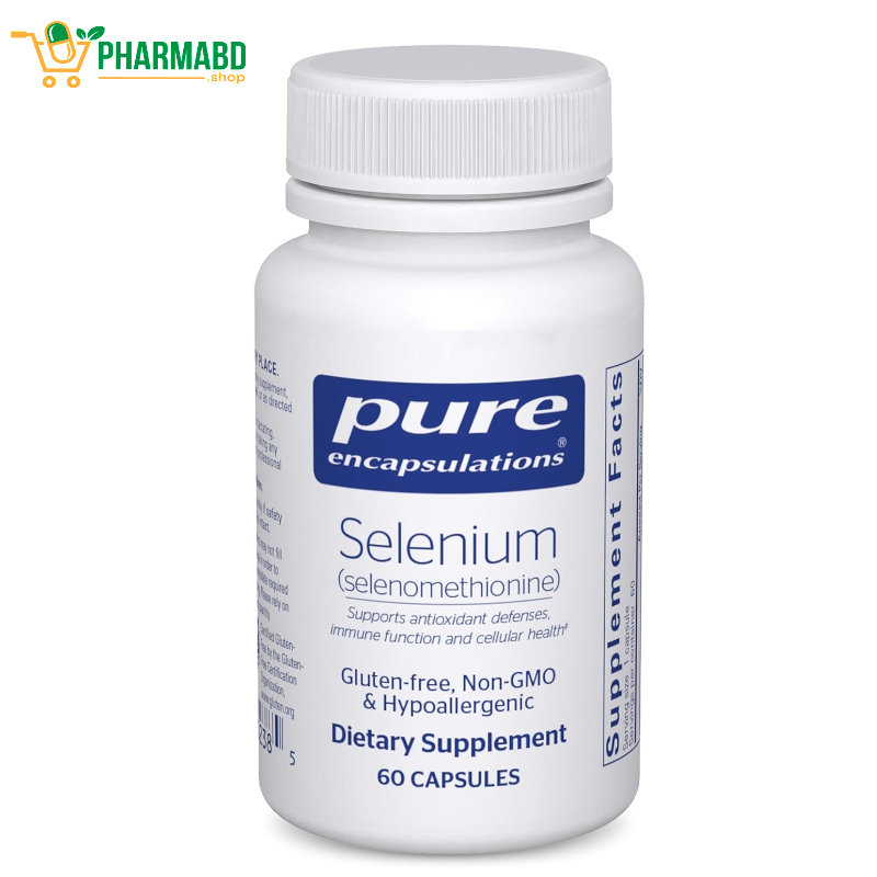 Pure Encapsulations Selenium 200 mcg 60 Capsules