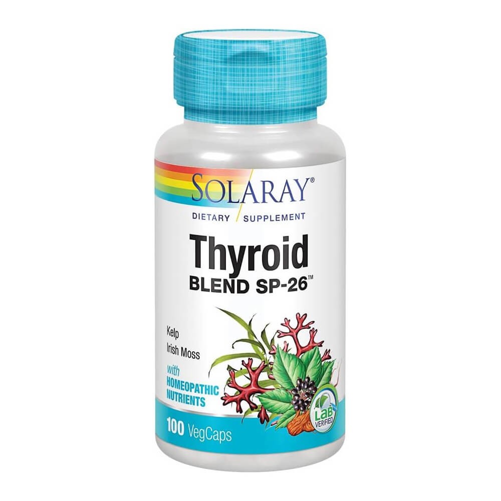 Solaray Thyroid Blend SP-26 100 VegCaps