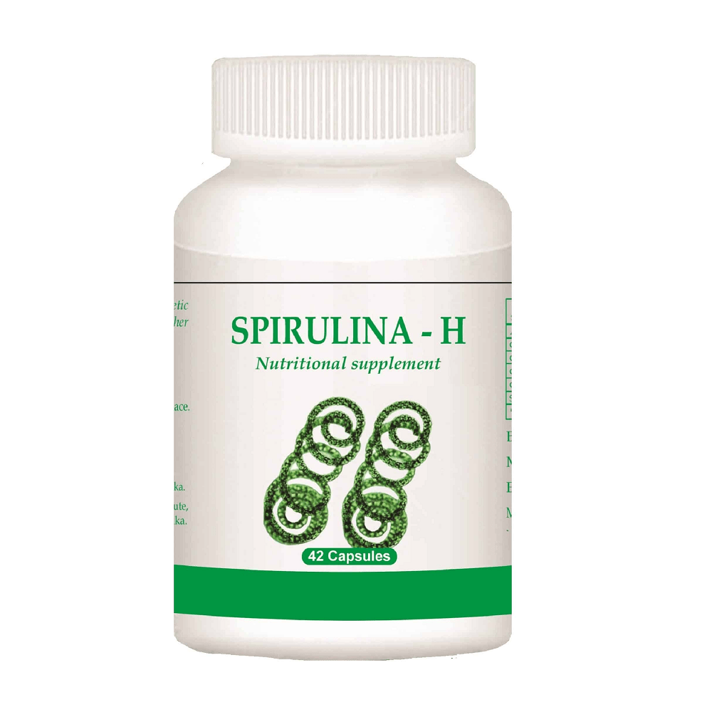 Spirulina-H Supplement  immune support 42 Capsules