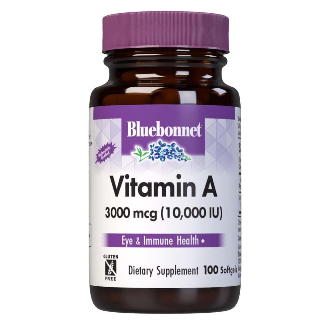 Vitamin A 10,000 IU For Eye Health & Immune Function