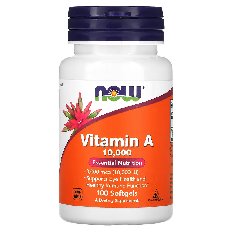 Vitamin A 10000IU Supplement 100 Softgels