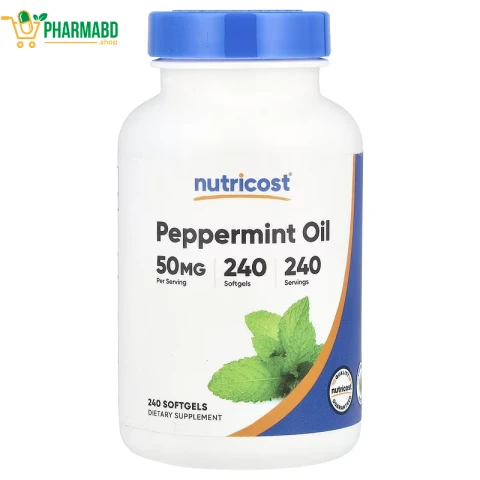 Nutricost Peppermint Oil, 50 mg, 240 Softgels
