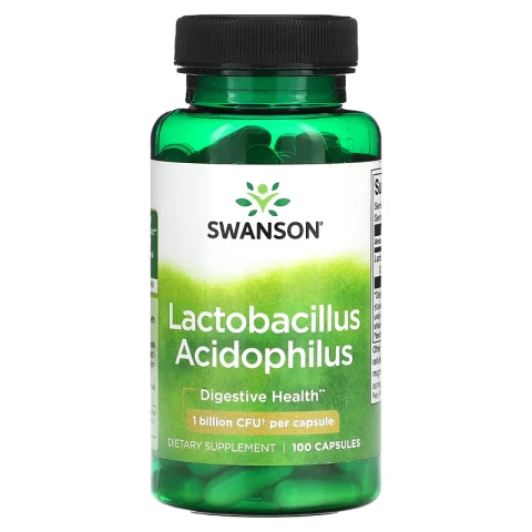 Swanson Vitamins, Lactobacillus Acidophilus, 100 Capsules