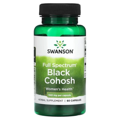 Swanson Full Spectrum® Black Cohosh, 540 mg, 60 Capsules