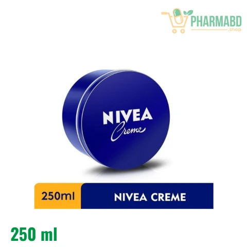 NIVEA Creme Daily Moisturizing Cream for Face, Hand and Body 250 ml