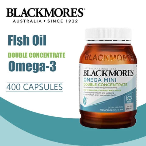 Blackmores Omega 3 Fish Oil Mini High Concentrate 400 Capsules