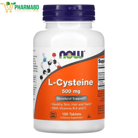 NOW Foods L-Cysteine Supplement 500 mg, 100 Tablets