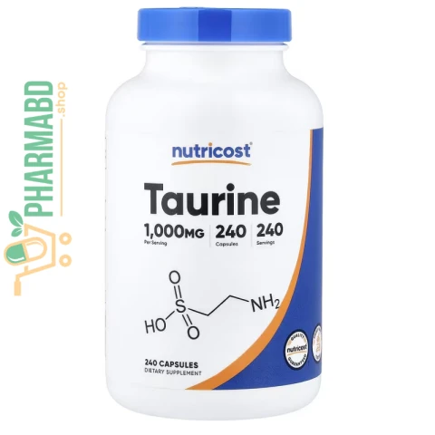 Nutricost, Taurine, 1,000 mg, 240 Caps