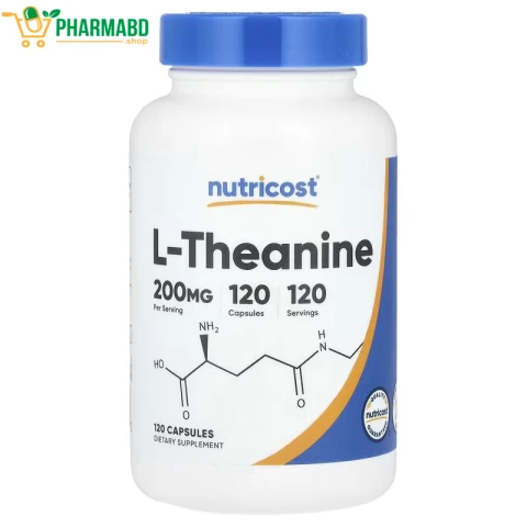 Nutricost, L-Theanine Supplement, 200 mg, 120 Capsules