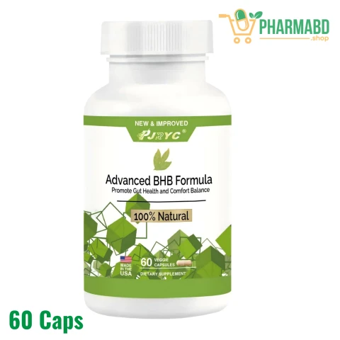 PJRYC Advanced BHB Metabolism Digestive Comfort Support 60 Capsules