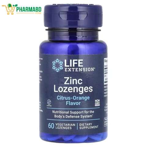 Life Extension Zinc Lozenges, Immune Support, 60 Lozenges