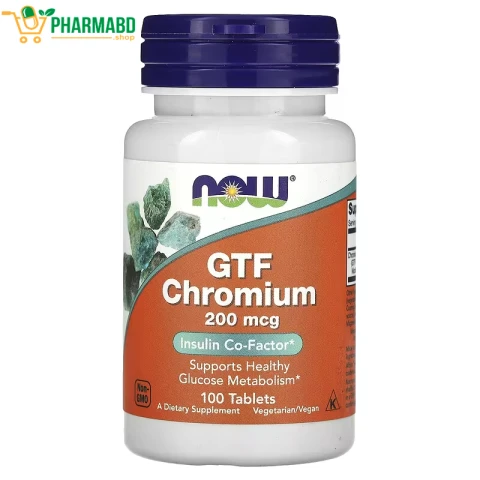 NOW Foods, GTF Chromium, 200 mcg, 100 Tablets