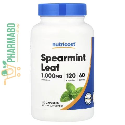 Nutricost, Spearmint Leaf, 120 Capsules
