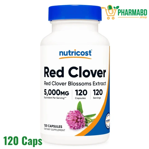 Nutricost Red Clover Blossoms Supplement 120 Capsules
