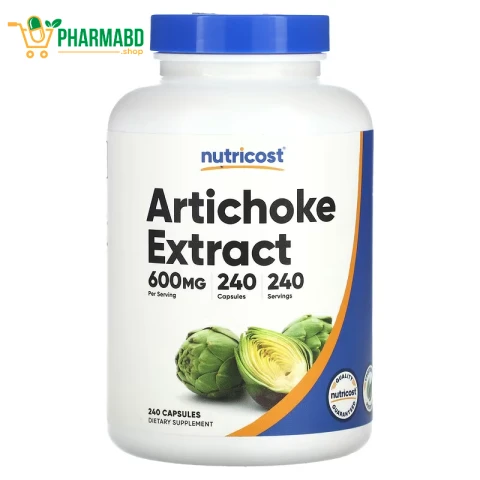 Nutricost Artichoke Extract 600mg, 240 Vegetarian Capsules