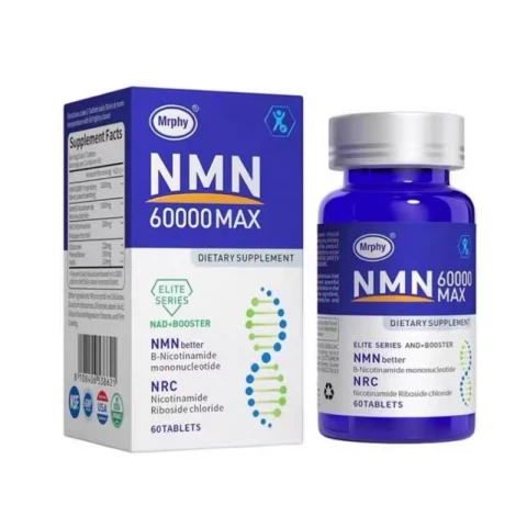 Mrphy NMN 60000 MAX Nicotinamide Mononucleotide Supplement 60 Tablets