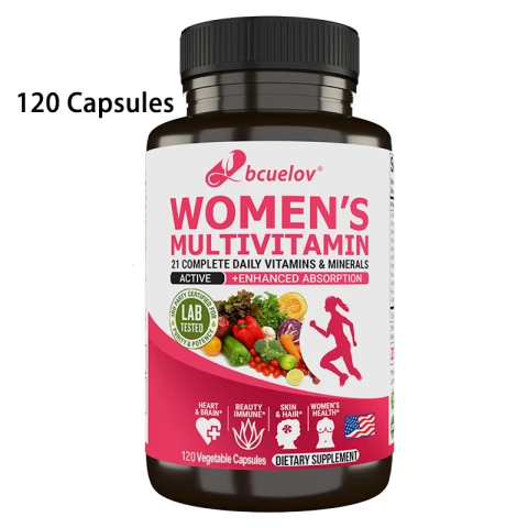 Bcuelov Women's Multivitamin Supplement 120 Capsules